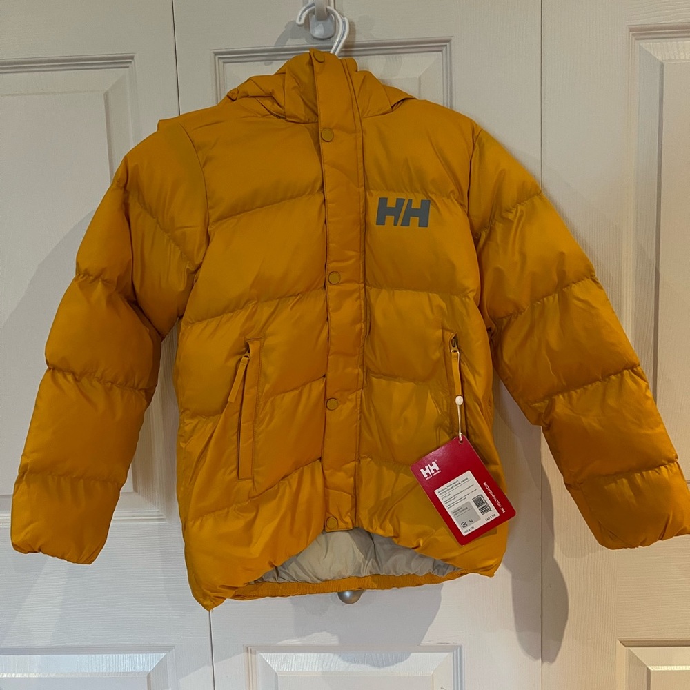 Helly Hansen new with tags Puffy Jacket, Junior 10